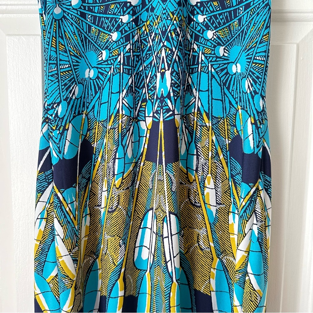 BCBG Max Azaria sleeveless geometric dress size XS - Picture 6 of 11